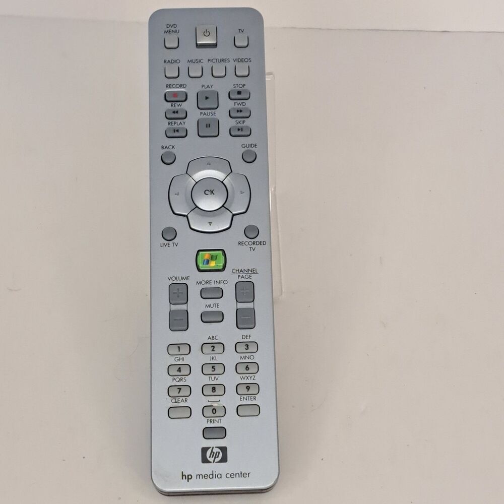 HP Media Center Remote Control for Windows PCs RC6 IR MCE Tested Working